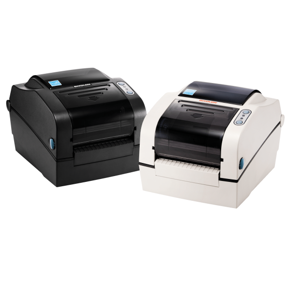 Bixolon SLP-TX420, 8 Punkte/mm (203dpi), EPL, ZPLII, USB, USB-Host, RS232, Ethernet, dunkelgrau