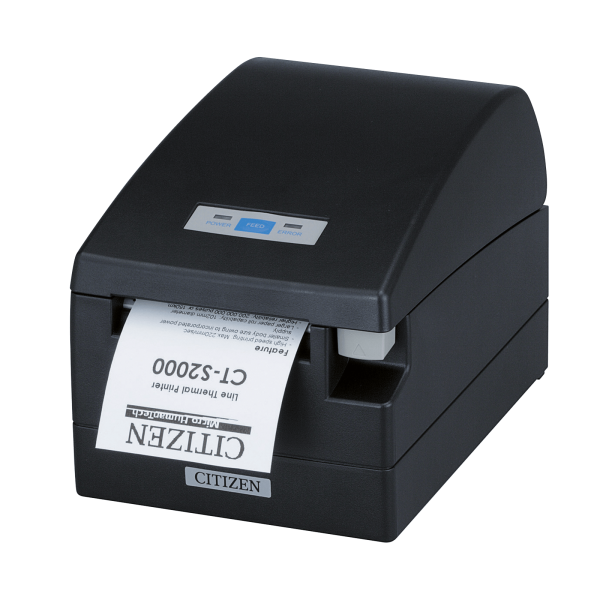 Citizen CT-S2000/L, USB, RS232, 8 Punkte/mm (203dpi), weiß