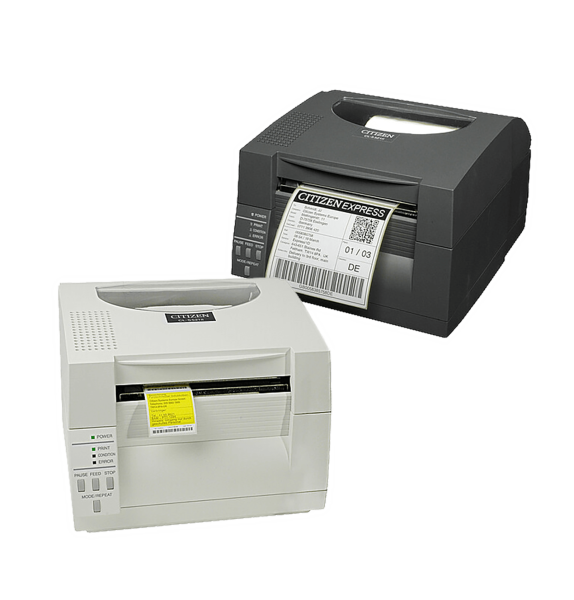 Citizen CL-S531II, 12 Punkte/mm (300dpi), USB, RS232, schwarz