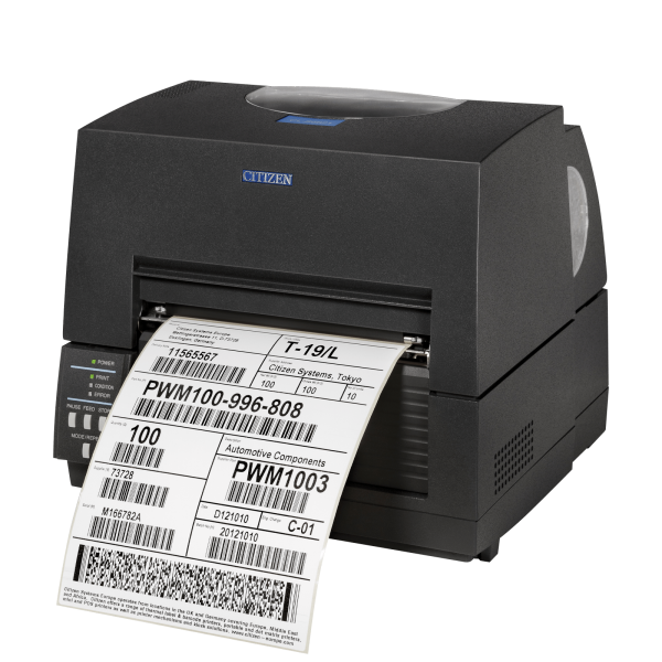 Citizen CL-S6621, 8 Punkte/mm (203dpi), ZPLII, Datamax, Dual-IF, schwarz