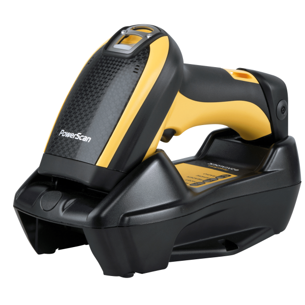 Datalogic PBT9100, BT, 1D, Multi-IF, Kit (USB), RB, schwarz, gelb