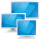Elo Touch Solutions 03-Series, 48,3cm (19), Projected Capacitive, 10 TP, USB, Kit (USB), schwarz