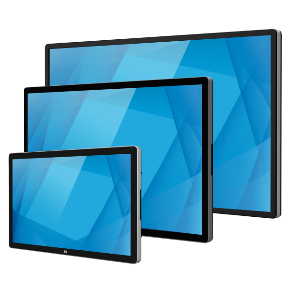 Elo 5554L, 138,6cm (54,6), Projected Capacitive, 4K, USB-C, Ethernet, Kit, schwarz