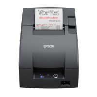 Epson TM-U220IID, ERC38B, RS232, grau