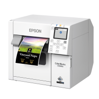 Epson ColorWorks C4000, Mattschwarze Tinte, Cutter,...