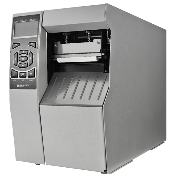 Zebra ZT510, 12 Punkte/mm (300dpi), Peeler, Rewind, Disp., RTC, ZPL, ZPLII, USB, RS232, BT, Ethernet