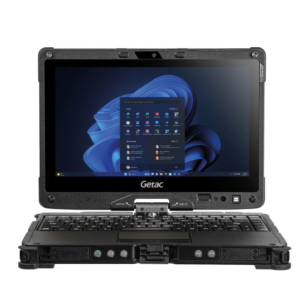 Getac V110 G4, 29,5cm (11,6), QWERTZ (DE), GPS, Chip, USB, RS232, BT, Ethernet, WLAN, 4G, SSD, Win. 10 Pro
