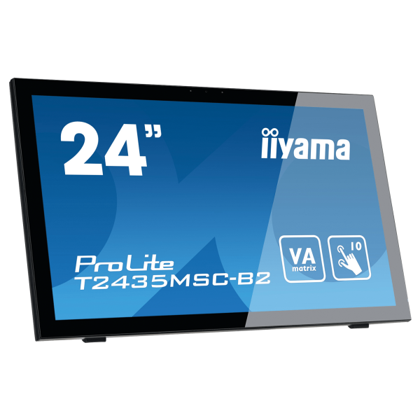iiyama ProLite T2455MSC-B1, Projected Capacitive, 10 TP, Full HD, schwarz