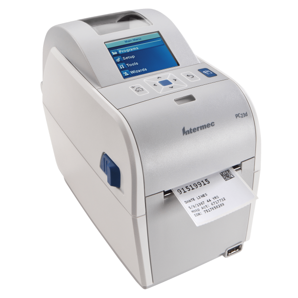 Honeywell PC23d, 8 Punkte/mm (203dpi), VS, RTC, Display, EPLII, ZPLII, IPL, USB