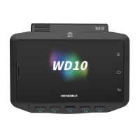 M3 Mobile WD10, 10,5cm (4), Projected Capacitive, USB-C,...