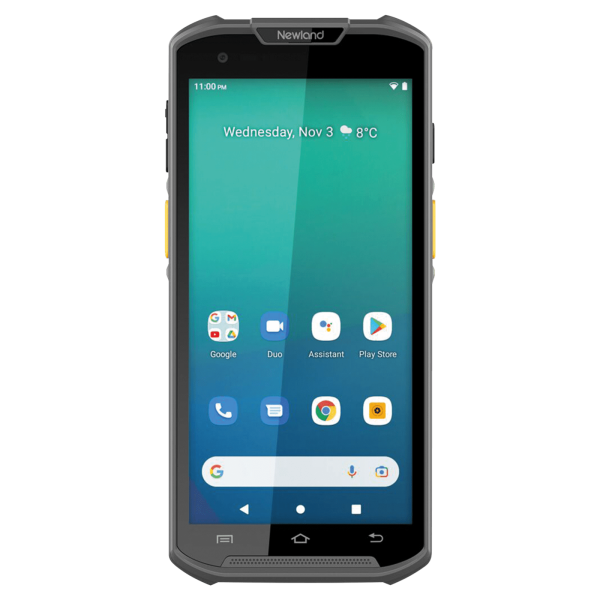 Newland MT93, Pro, 2D, 14cm (5,5), GPS, USB-C, BT, WLAN, 4G, NFC, Android, Kit, GMS