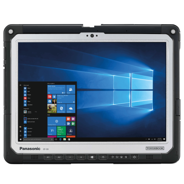 Panasonic TOUGHBOOK 33, 30,5cm (12), Digitizer, USB, USB-C, RS232, BT, Ethernet, WLAN, eSIM, 4G, Intel Core i5, SSD, Win. 10 Pro