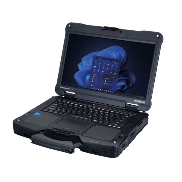 Panasonic TOUGHBOOK 40, 35,5cm (14), Full HD, QWERTZ (DE), USB, USB-C, BT (5.1), Ethernet, WLAN, SSD, Win. 11 Pro, schwarz
