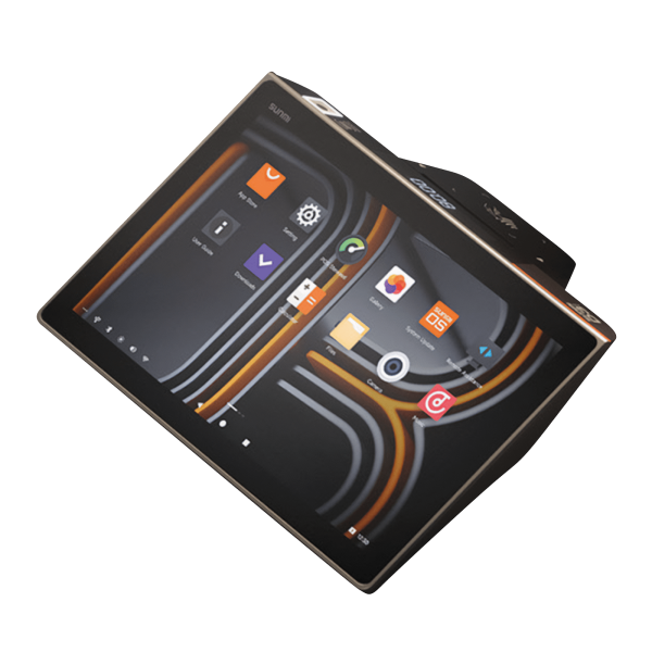 SUNMI D3 MINI, GMS EDLA-EL, 25,7cm (10,1), Projected Capacitive, 10 TP, Cutter, Scanner (2D), USB, BT (BLE, 5.0), Ethernet, WLAN, Android, schwarz