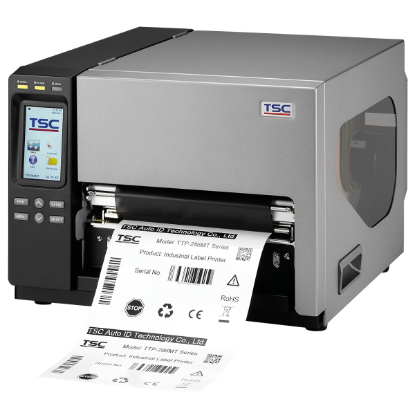 TSC TTP-286MT, 8 Punkte/mm (203dpi), RTC, Display, TSPL-EZ, USB, RS232, LPT, Ethernet